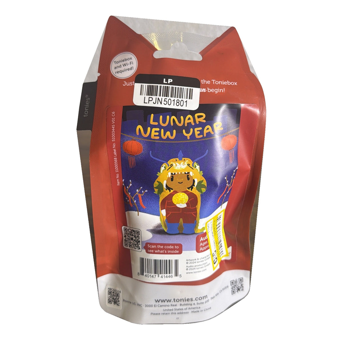 Tonies Lunar New Year Dragon Dance Audio Character New
