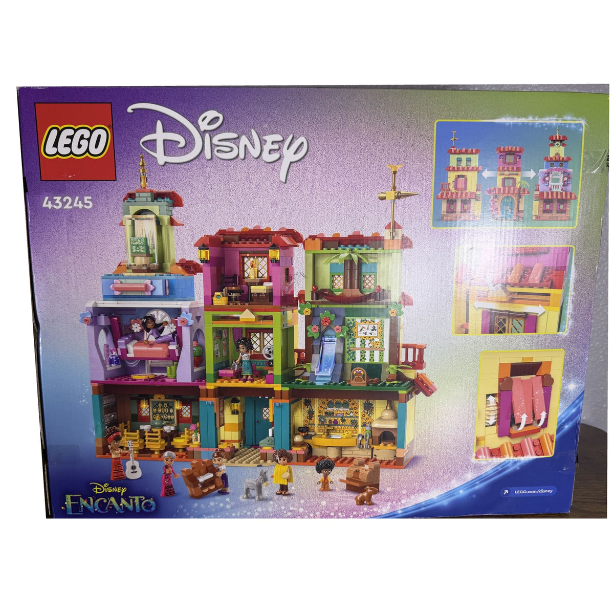 LEGO Disney Encanto The Magical Madrigal House 43245 1560 Pieces New Sealed