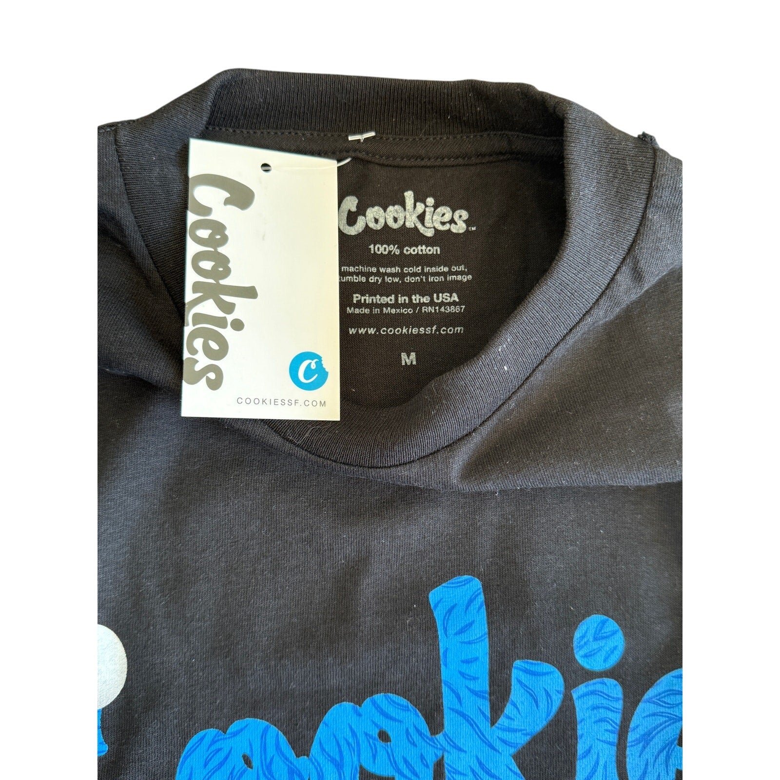 Sold Out NWT Cookies Logo Men’s Medium T-Shirt — Hard to Find Size