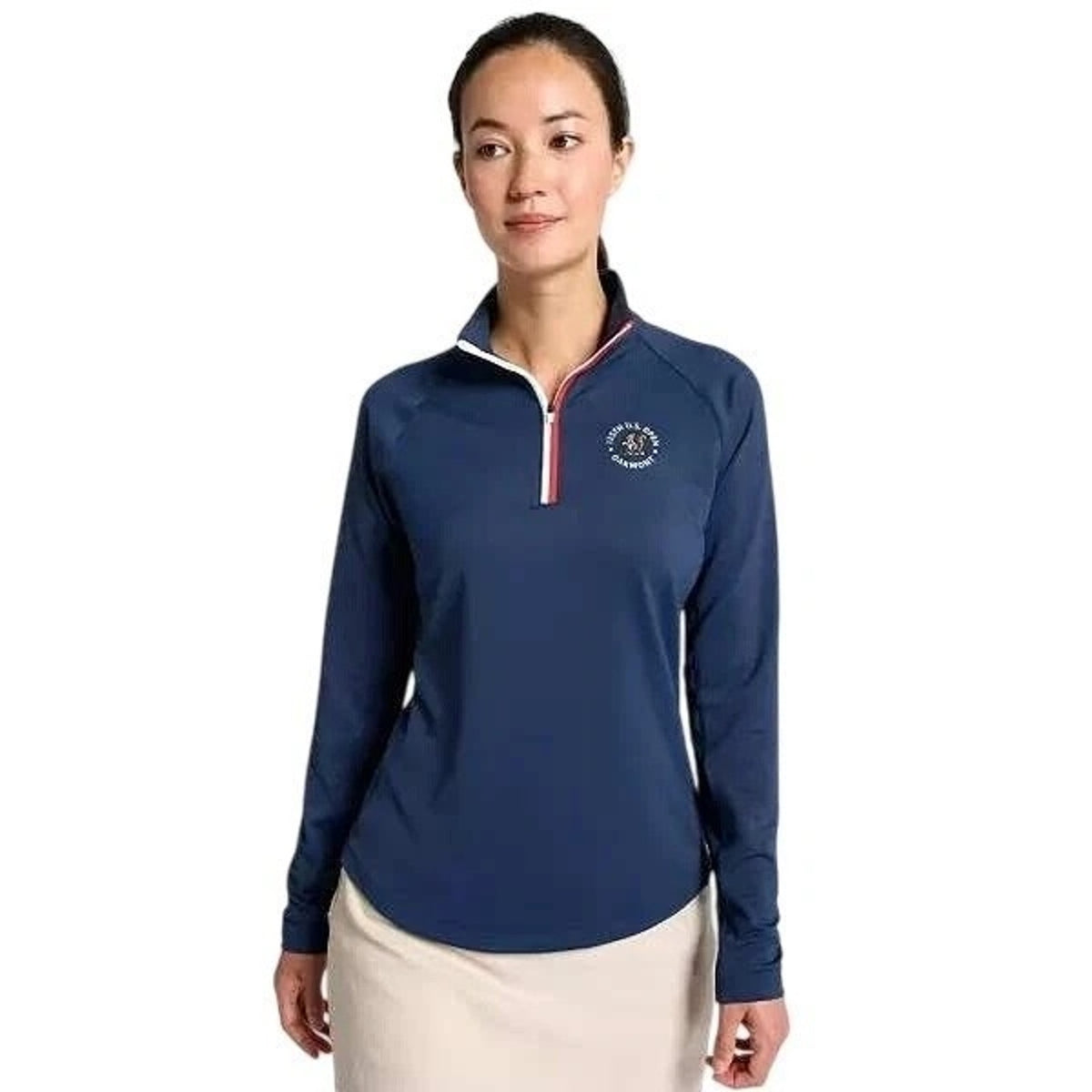 Walter Hagen "125TH U.S. OPEN OAKMONT" Navy 1/4 ZIP | Women's Medium