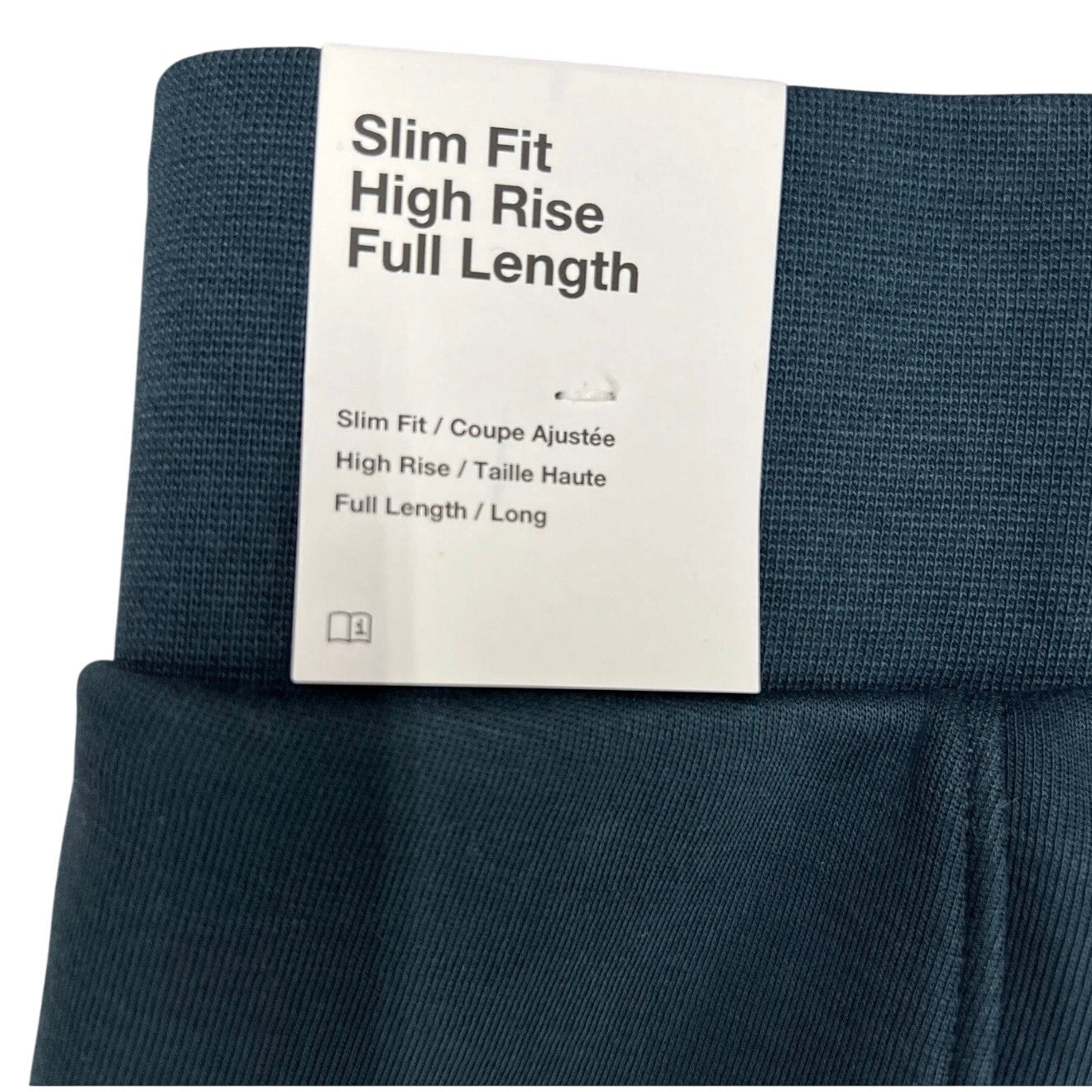 Nike Sportswear Tech Fleece high-waisted slim women's sweatpants in navy, with a relaxed fit and athletic style.