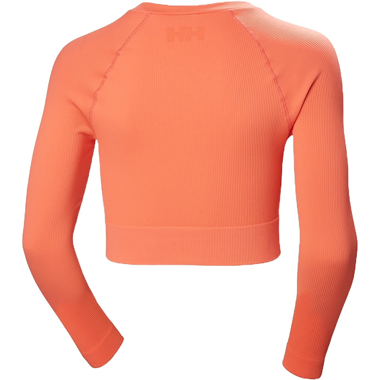 Helly Hansen youth long sleeve T-shirt in peach color, size large, casual clothing for kids.