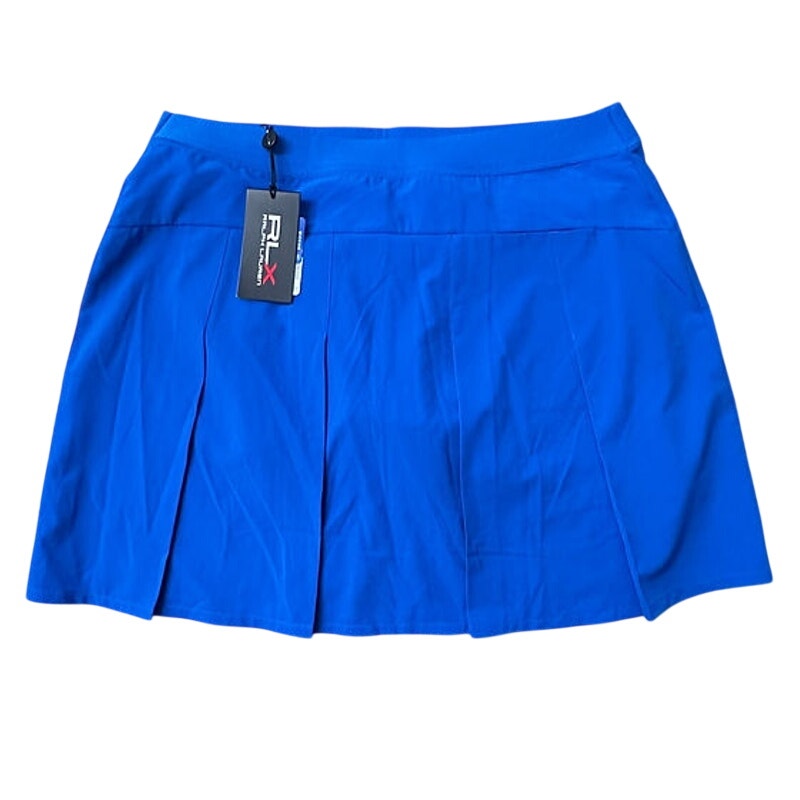 RLX Ralph Lauren Golf Concept 1 Blue Performance Skort Women's M NWT