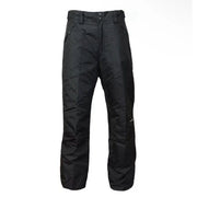 Outdoor Gear men's black insulated snow pants for skiing and snowboarding, size 4XL, featuring waterproof fabric and adjustable straps.