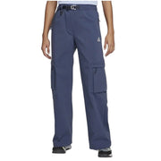 Nike ACG Loose Fit Mid Rise Full Length Cargo Pants Women's Large Blue NWT