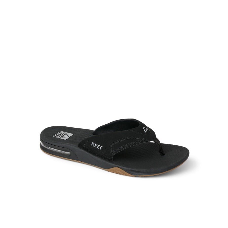 Reef Fanning men's flip-flop sandals in size 8, featuring a comfortable thong design and casual style.