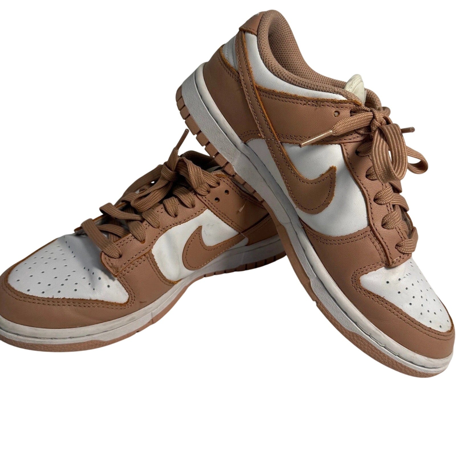 Nike Dunk Low Women's Size 8 White/Rose Whisper