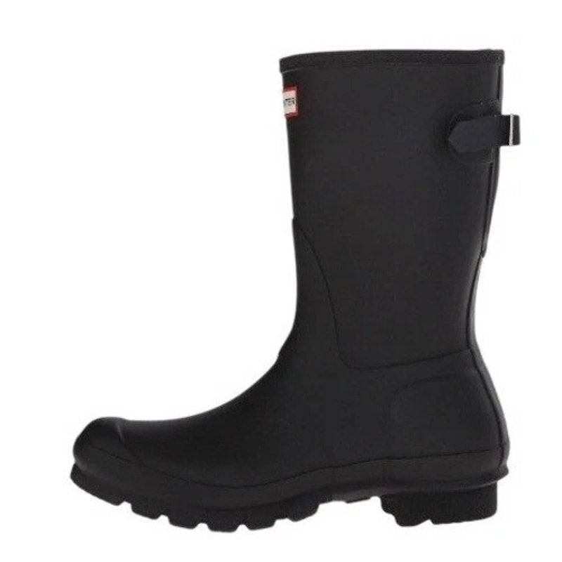 Hunter Women's Original Back Adjustable Short Rain Boots, WFS1013RMA 9W