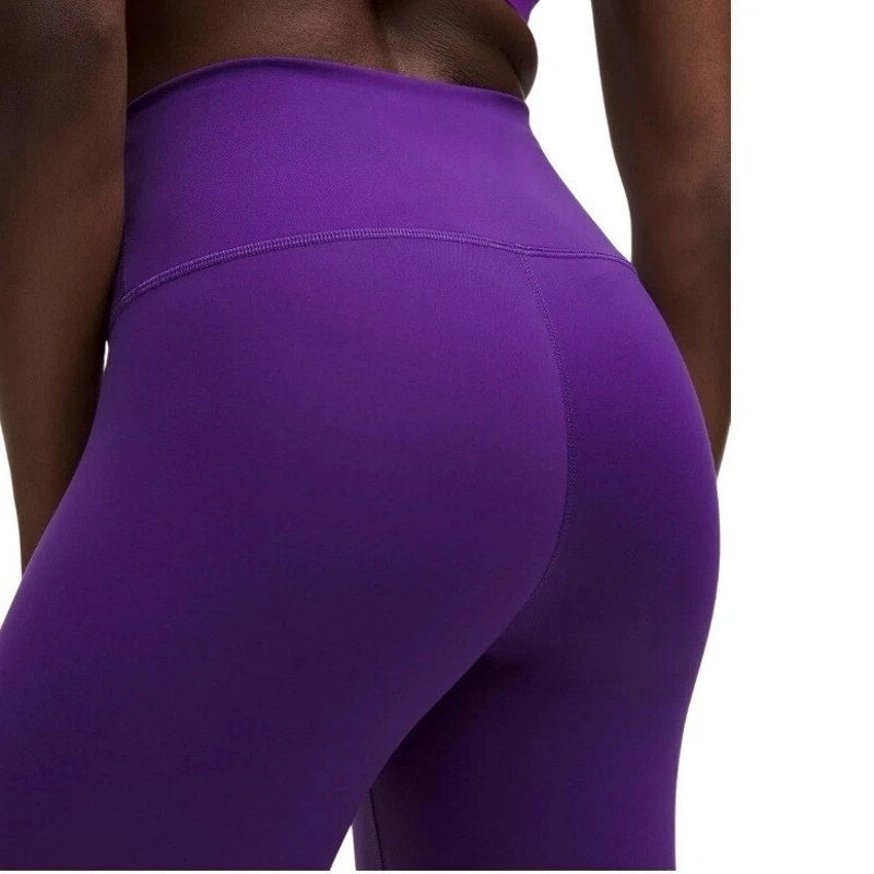 NWT Lululemon Wunder Train High-Rise Crop 15" College Purple Size 14