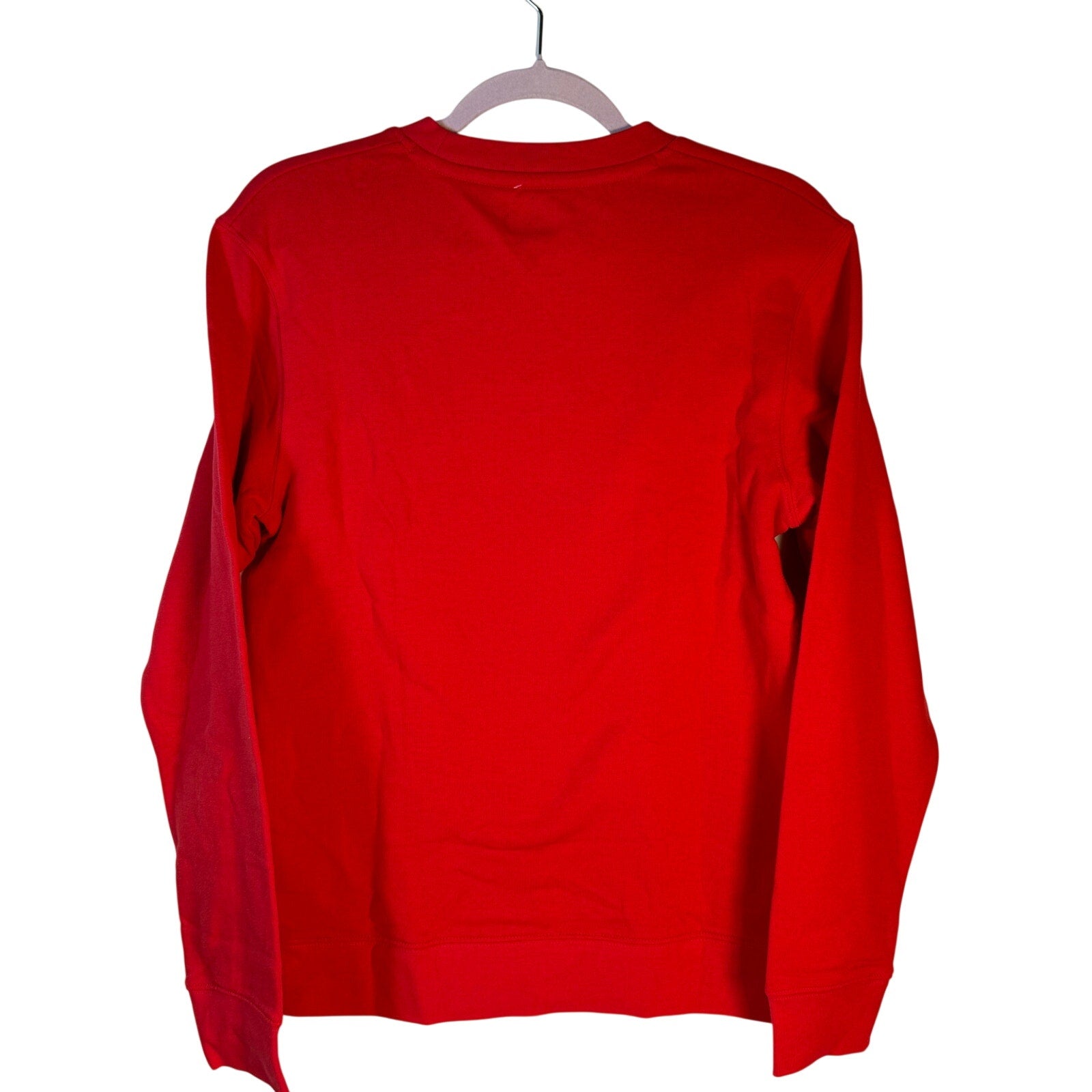 Red South Alabama Jaguars men's crewneck sweatshirt by LEAGUE, new with tags, showing the front design with team logo.