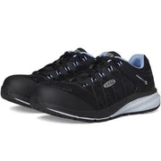 Keen Utility Vista Energy EH women's work shoes in size 6.5, featuring durable black leather and slip-resistant soles.