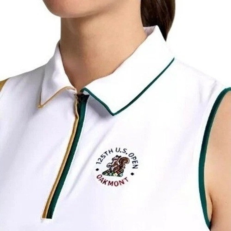 Walter Hagen P11 Sleeveless Polo "125TH U.S. OPEN OAKMONT" | Women's Small Purple