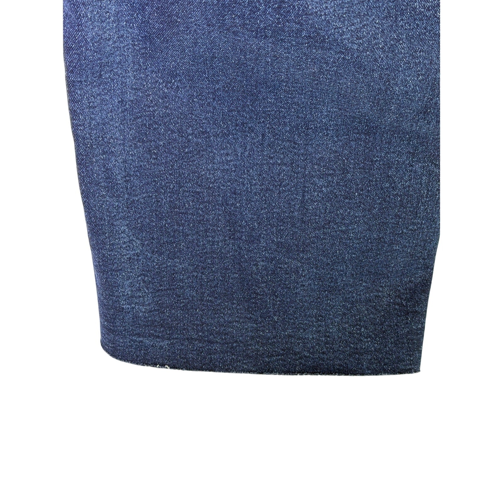 MNG women’s medium wash straight leg jeans, size 16, displayed flat showing classic denim style and fit.