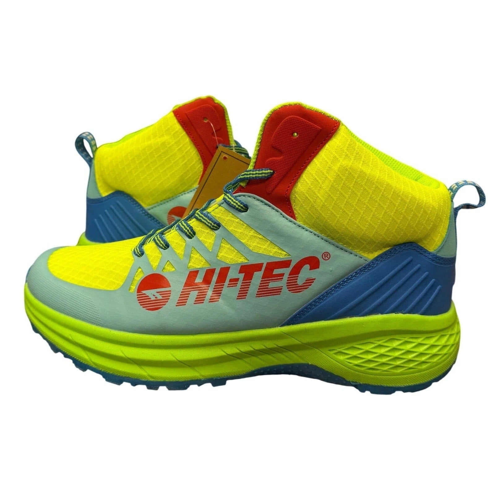 NWT HI-TEC Men's Destructor Logo Mid Shoes Size 10 New Outdoor Casual Hiking