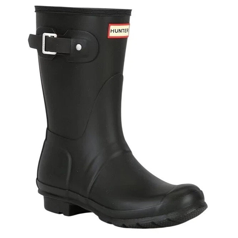 Hunter Women's Original Back Adjustable Short Rain Boots, WFS1013RMA 9W