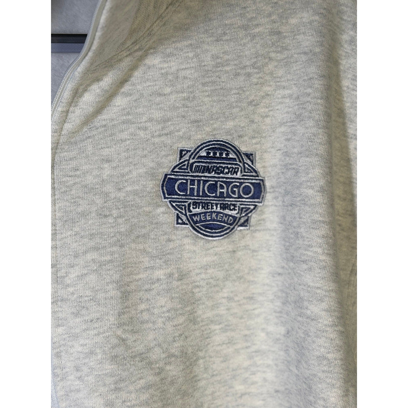 Lululemon Steady State Half Zip Sweatshirt in gray, oversized fit, XL size, featuring a half zip collar and soft fabric.