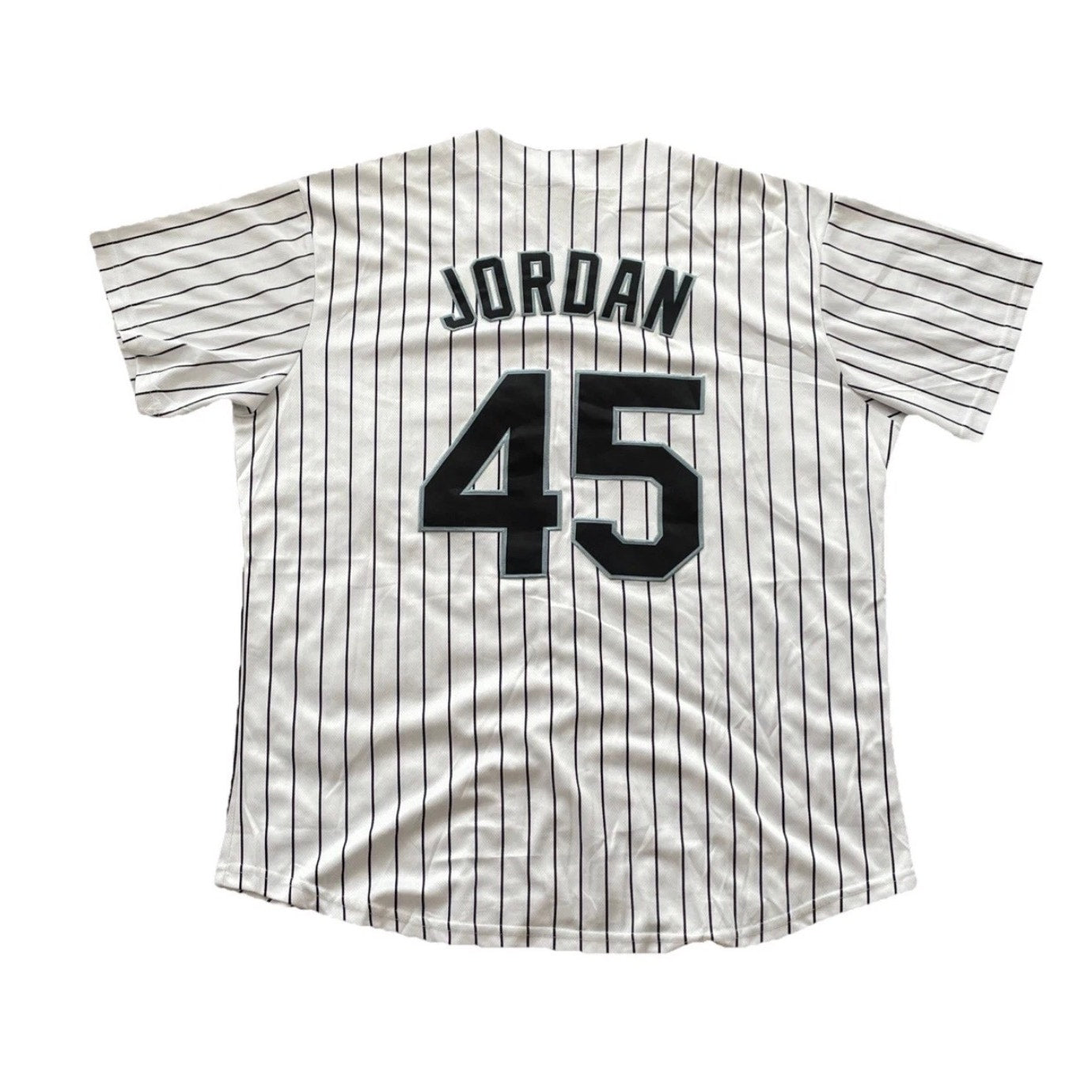 Headgear Classics Birmingham Barons Michael Jordan #45 men's XL jersey, new with tags, featuring team logo and player number.