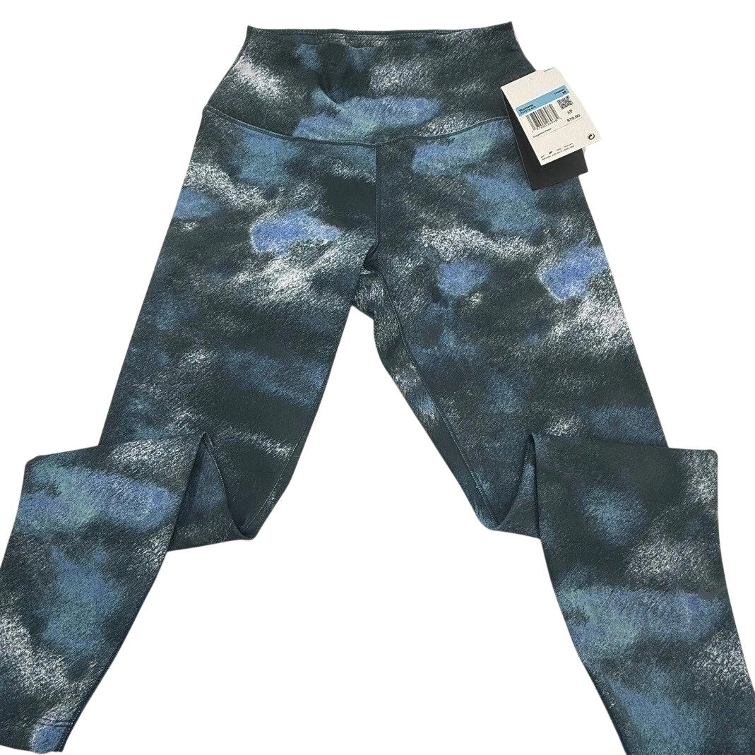 NWT Nike Women's Medium High-Waisted 7/8 Printed Leggings (Navy/Black)