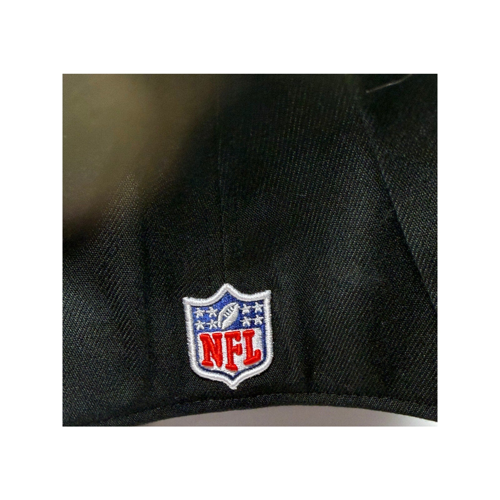 Black and navy Dallas Cowboys NFL New Era hat with embroidered star logo, adjustable one size cap.