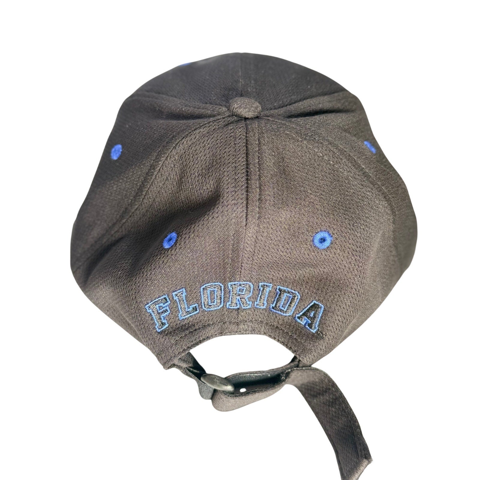 Top of the World Florida Gators adjustable black and blue NCAA hat with team logo and curved brim