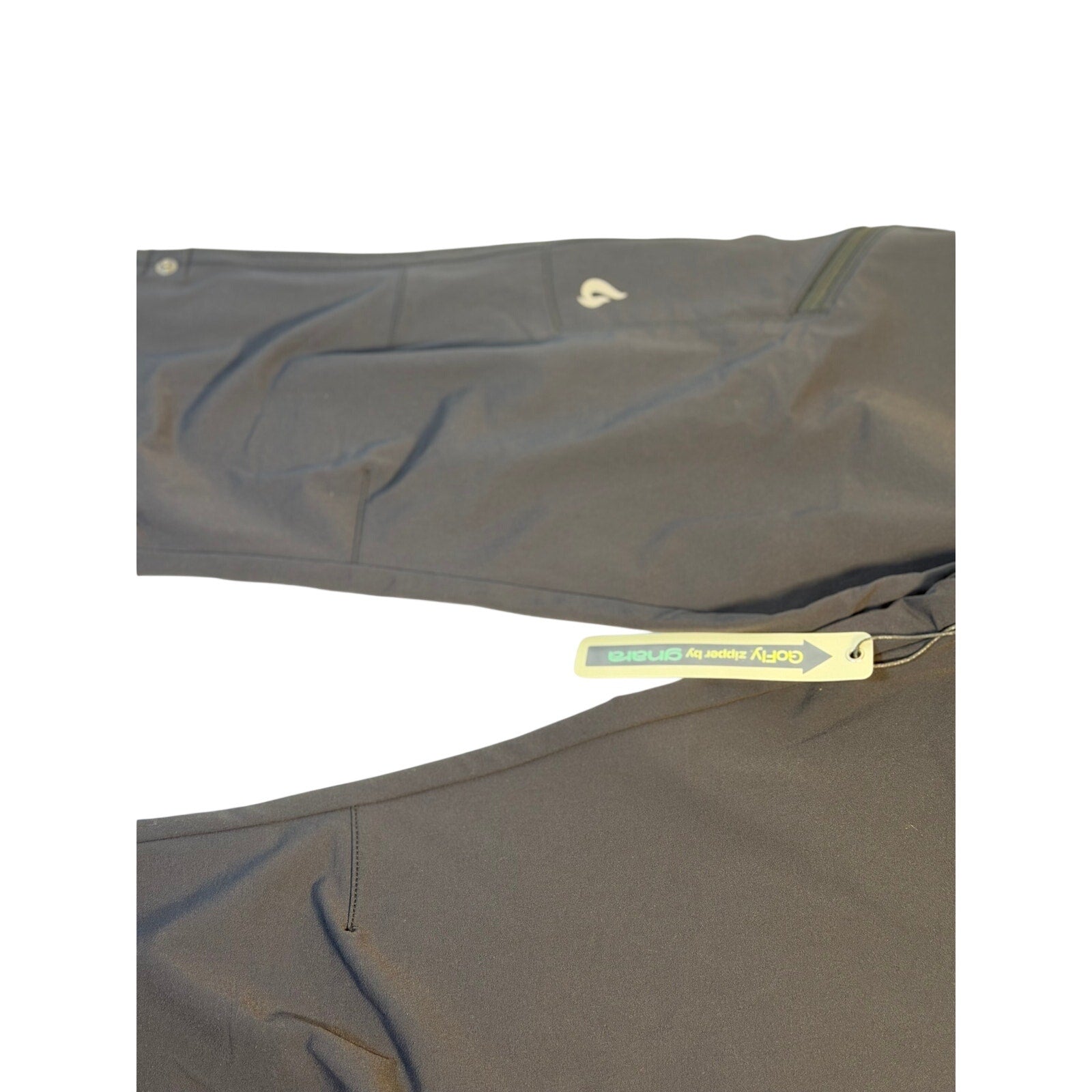 Black Gnara Go There women's outdoor hiking pants in size 12 with a 30.75-inch inseam, new with tags.
