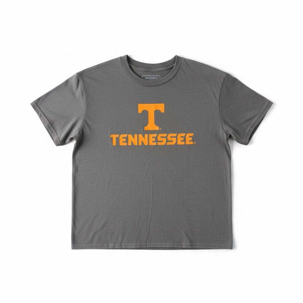 Tennessee Volunteers Short Sleeve T-Shirt – Gray – Size Youth Large