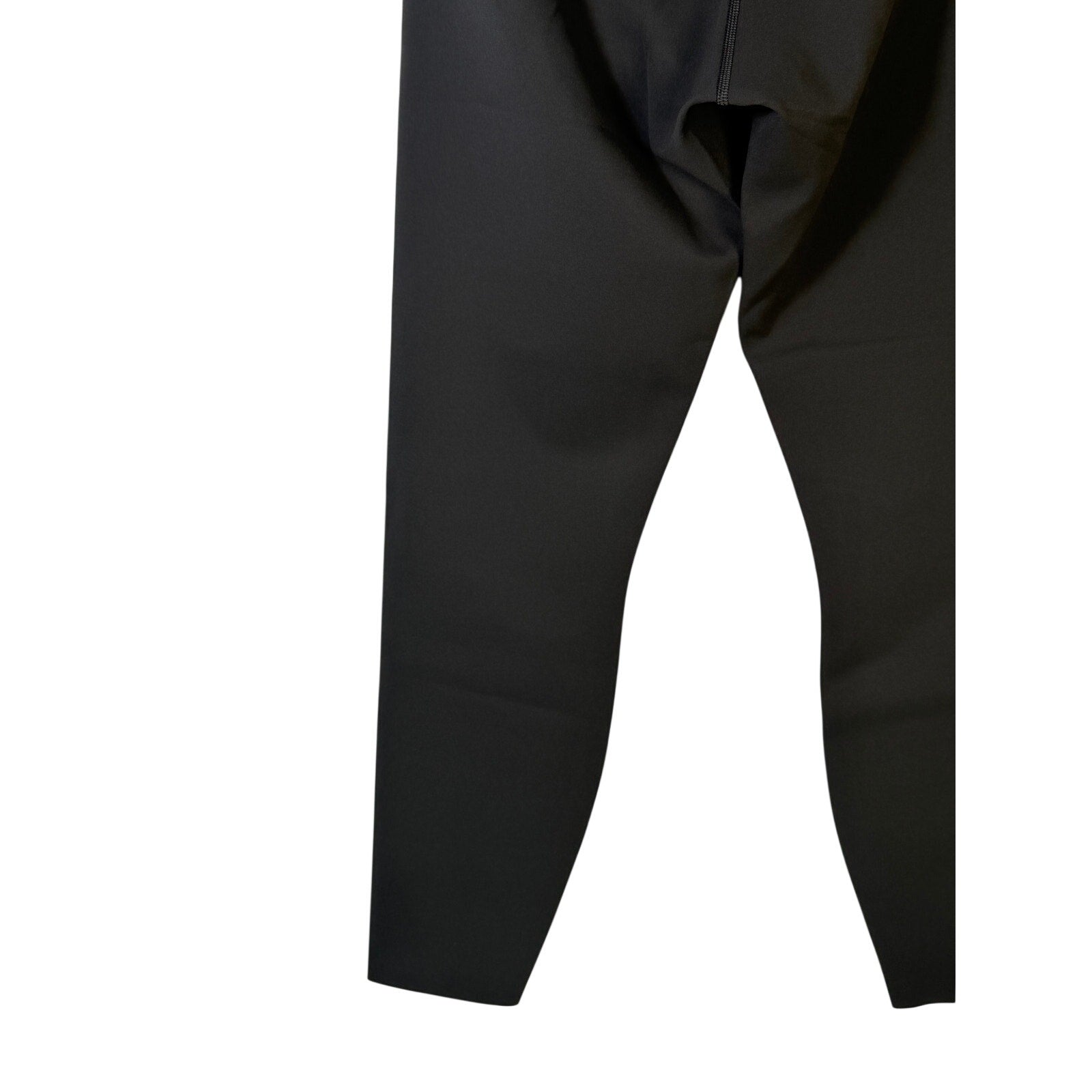 Lululemon Glow Up high-rise leggings in graphite grey, size 8, with a snug fit and sleek design for activewear.