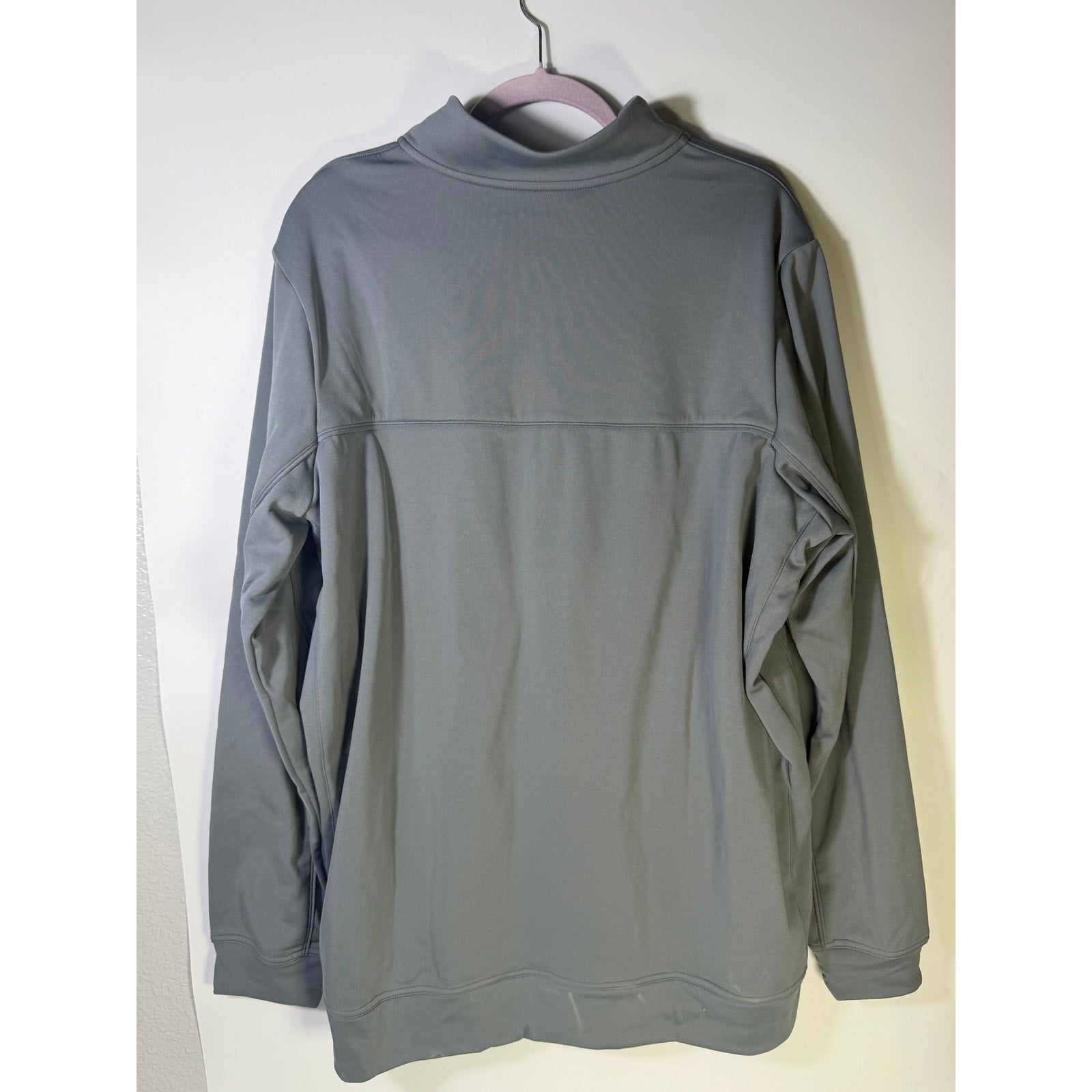 Nike G League team-issued full zip performance jacket in gray, size XL tall, new with tags, lightweight athletic jacket.