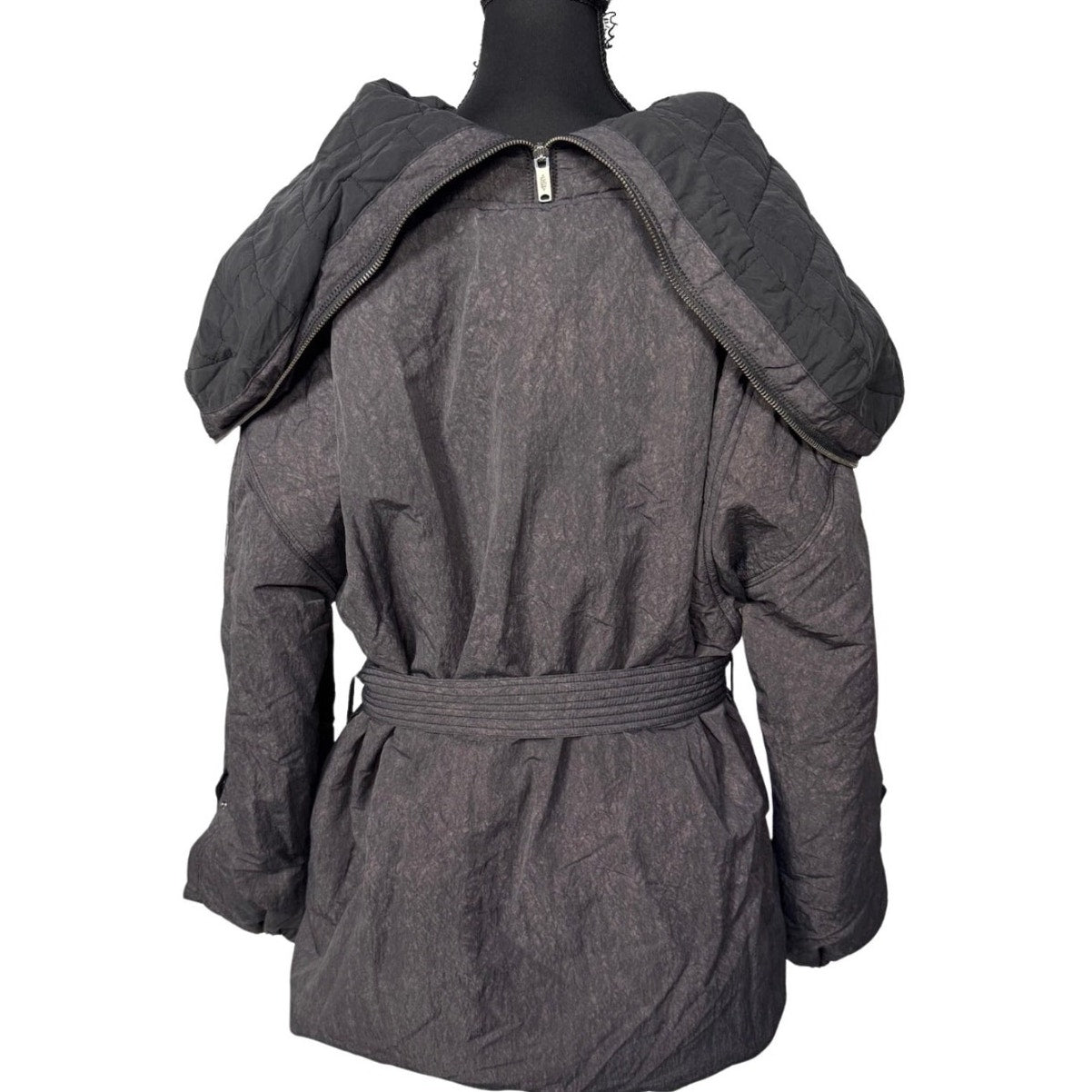 FP Movement Tricked Out Trek Utility Puffer Jacket – Black Wash Combo – Women’s Size Small