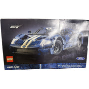 LEGO Technic Ford GT 42154 building set with 1466 pieces, new in box, featuring detailed model for adult building enthusiasts.