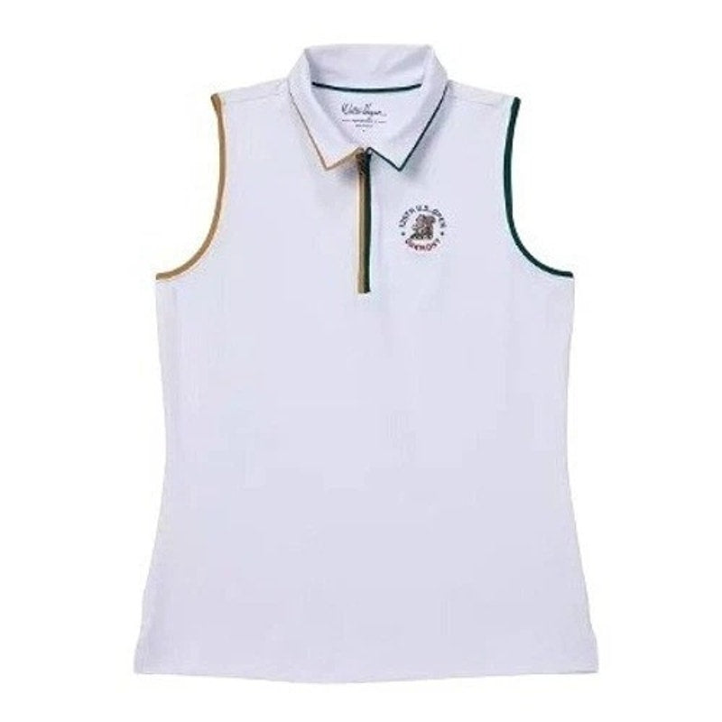 Walter Hagen P11 Sleeveless Polo "125TH U.S. OPEN OAKMONT" | Women's Small Purple