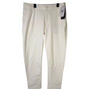 Nike Dri-FIT men's slim fit training pants with 5 pockets, white color, size 32x30, shown laid flat on a neutral background.