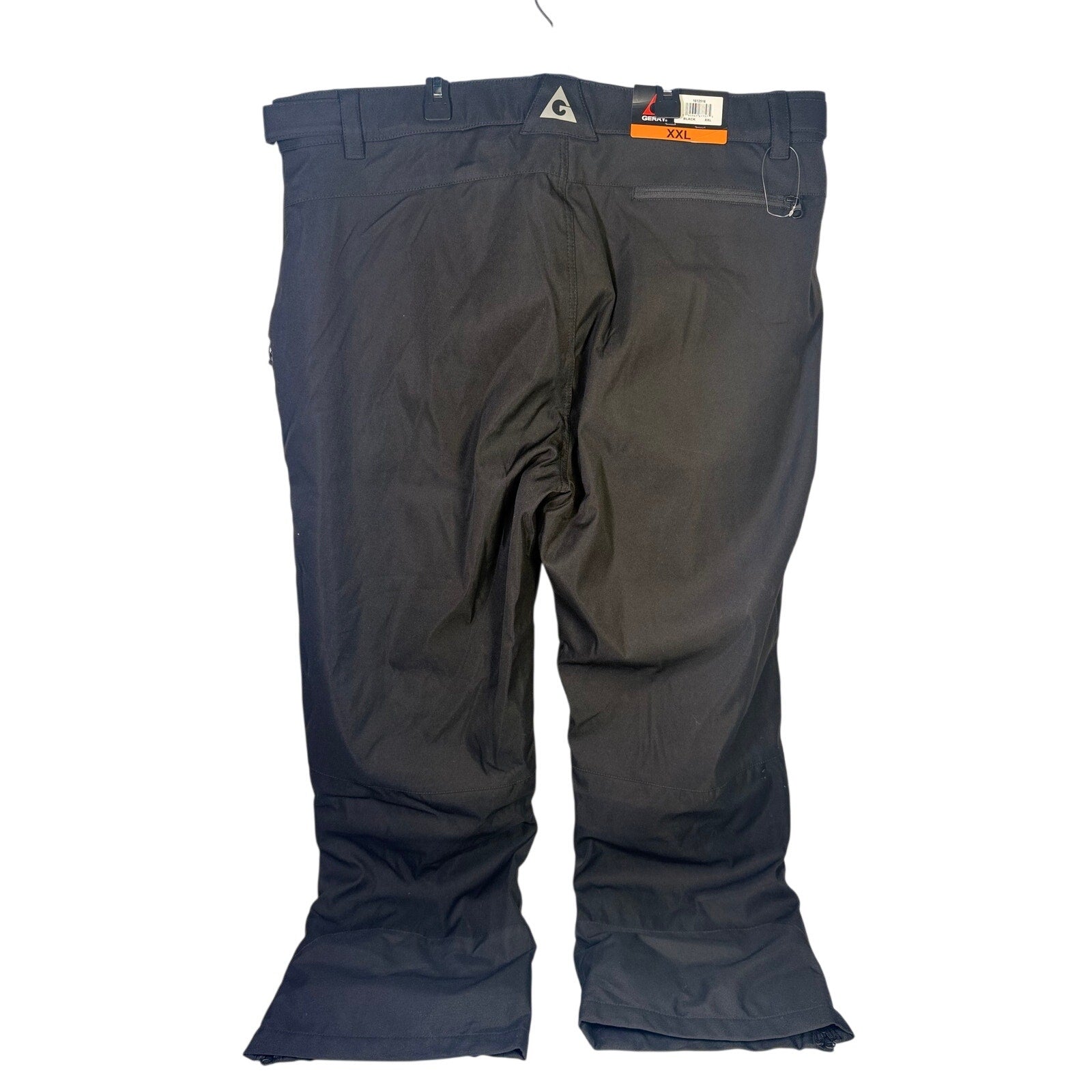 Gerry men's black insulated ski pants in size XXL, featuring waterproof fabric and ski-specific design for winter snow activities.