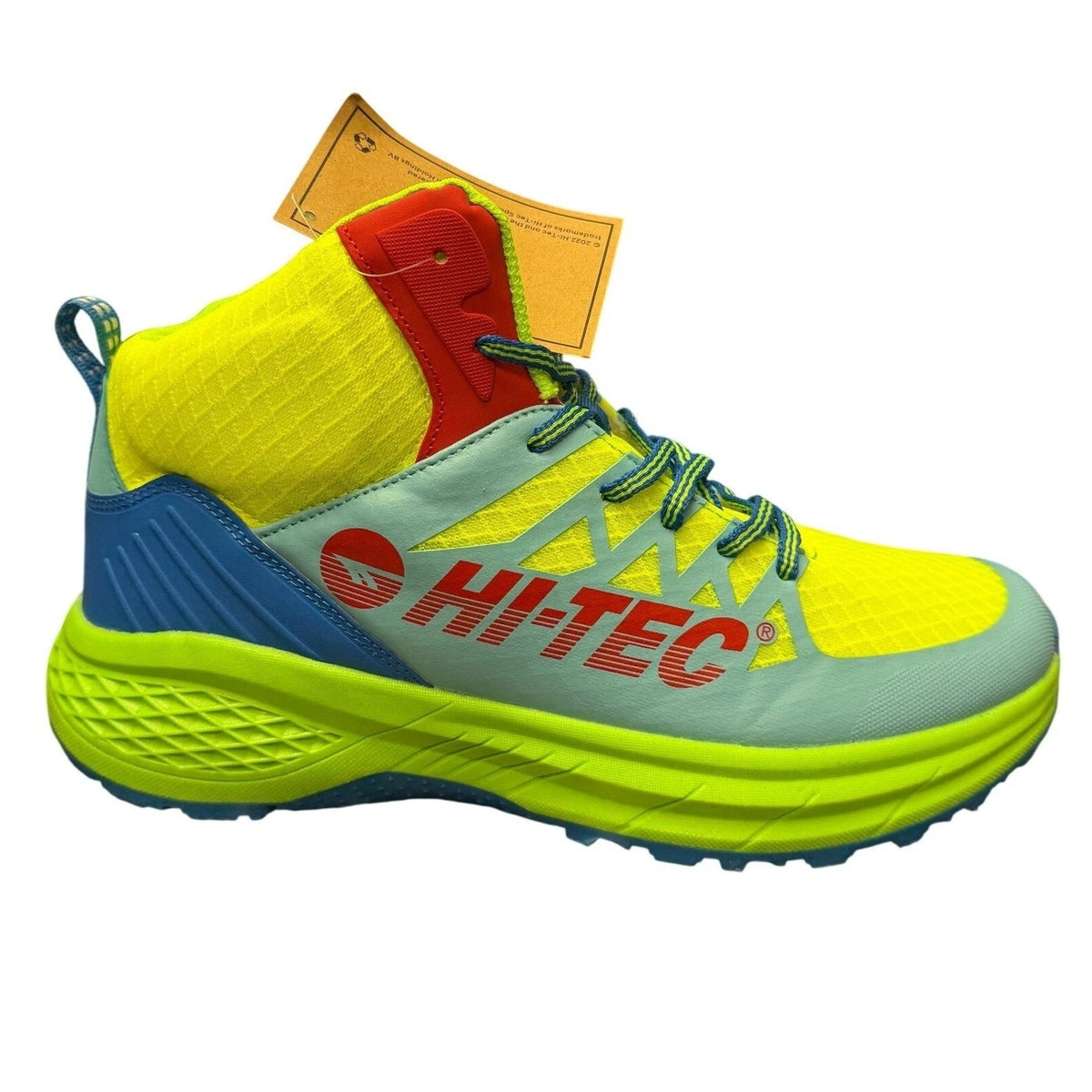 NWT HI-TEC Men's Destructor Logo Mid Shoes Size 10 New Outdoor Casual Hiking