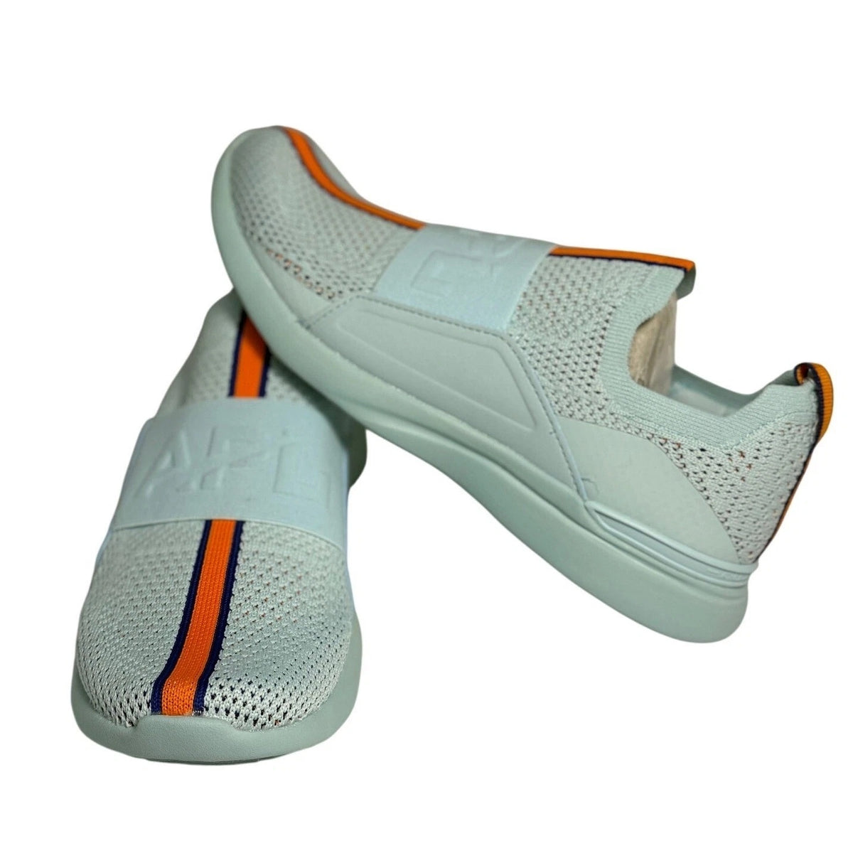 NWT APL Techbloom Bliss W Gulf Blue/Orange/Racer Women's 6.5