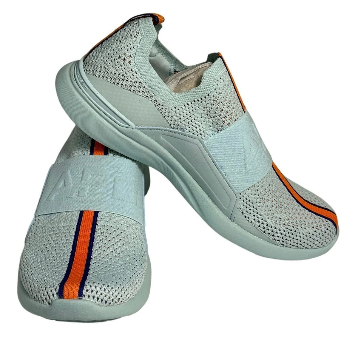 NWT APL Techbloom Bliss W Gulf Blue/Orange/Racer Women's 6.5