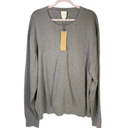 Calvin Klein Women’s Gray Lightweight Crewneck Sweater Size XXL NWT