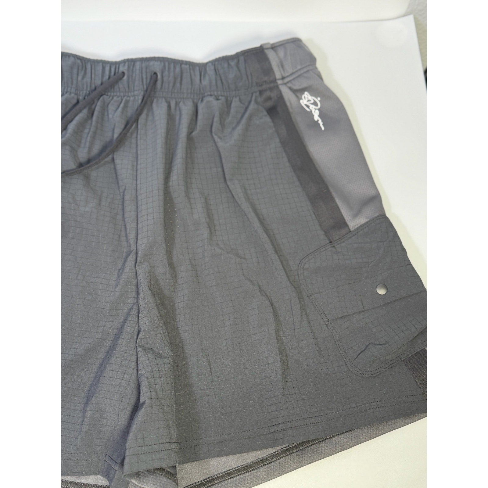 Nike Crossover Women’s Dri-FIT 5-inch black basketball shorts, size M, showing lightweight, breathable fabric and athletic fit.