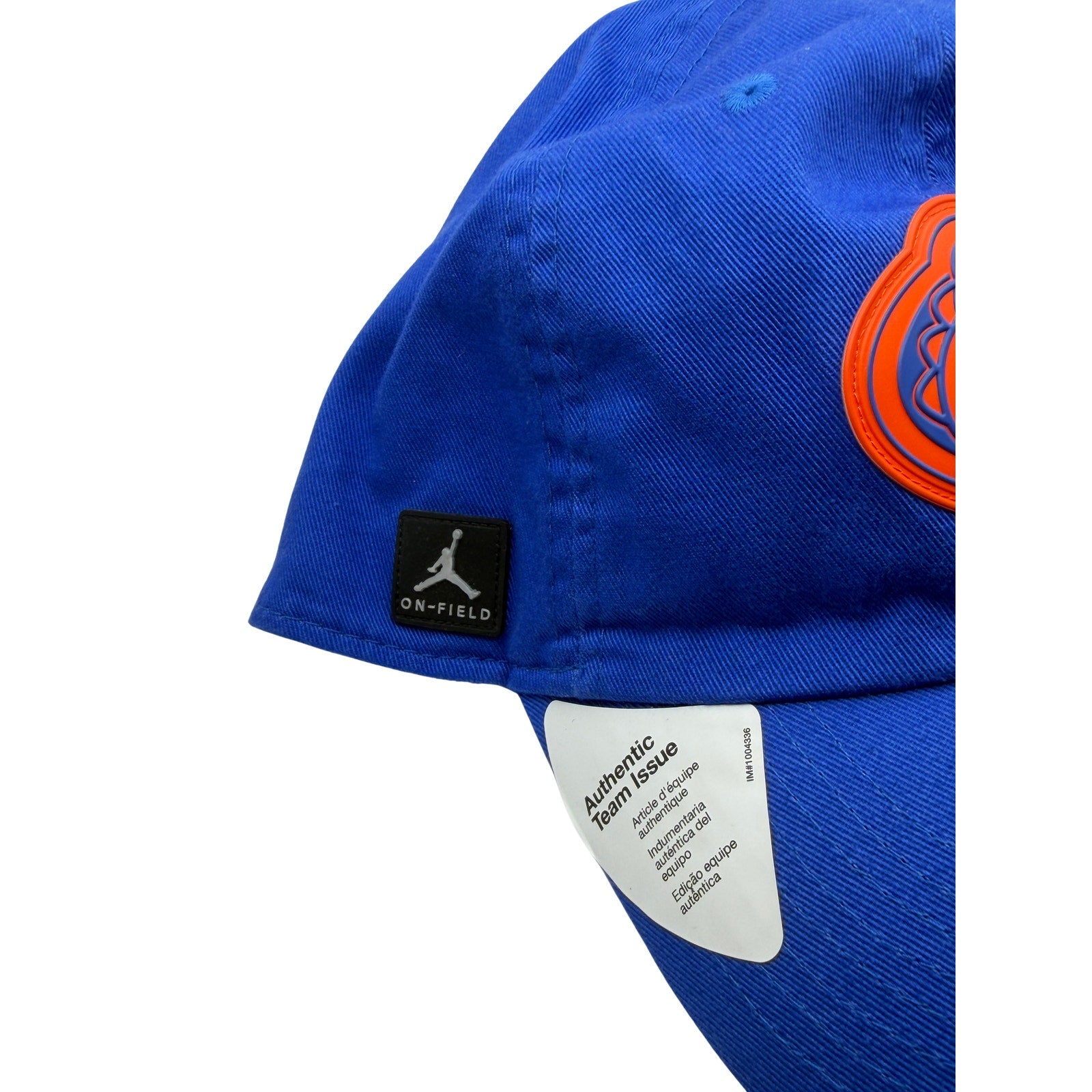 Royal blue Jordan NCAA Gators club cap hat for adults, adjustable M/L, featuring team logo and classic design.