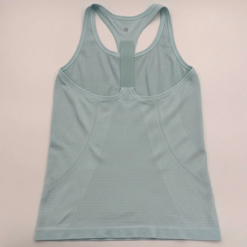 Lululemon Swiftly Tech Racerback Tank – Run With Heart (Women's Size 8)