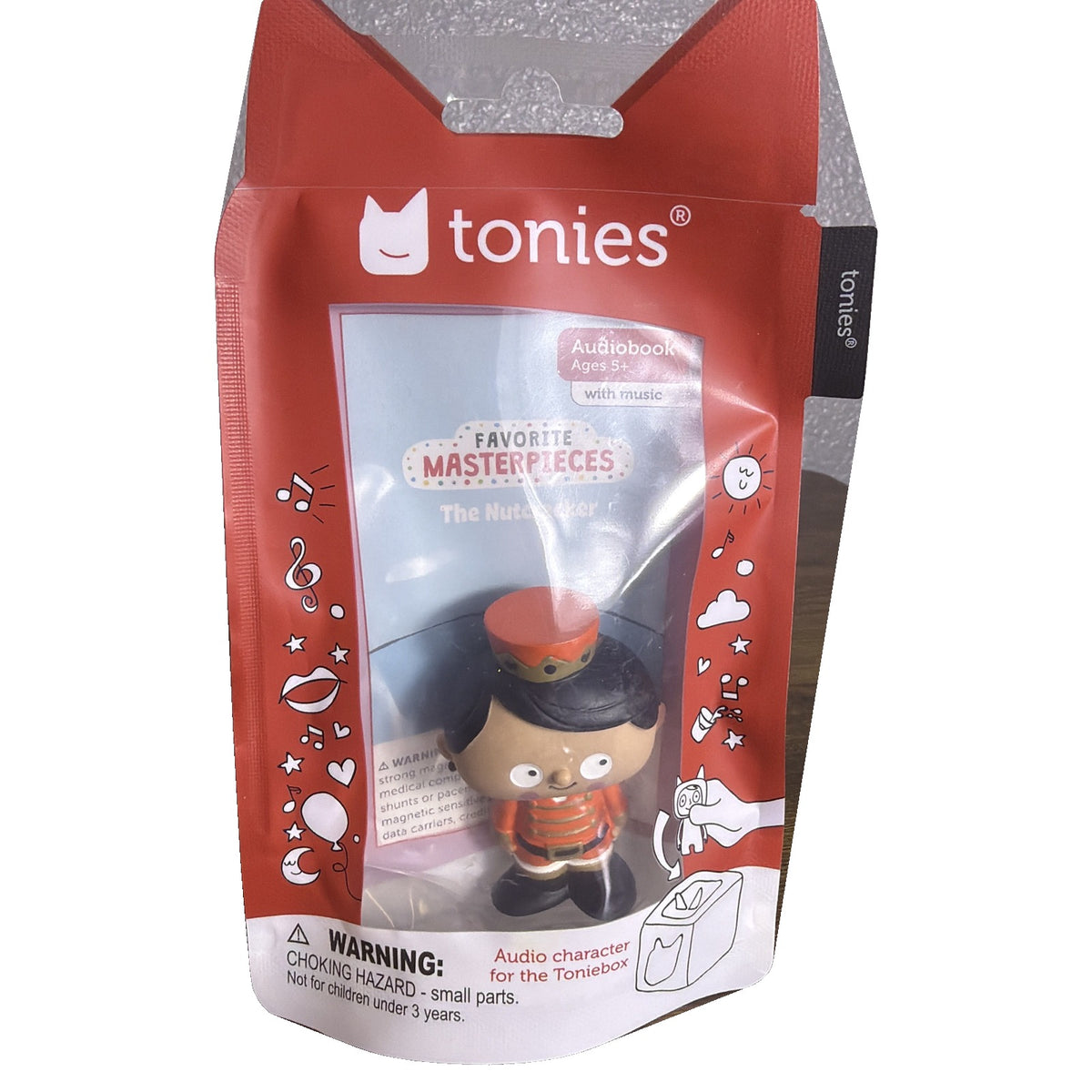Tonies Favorite Masterpieces Nutcracker audiobook character toy from Tonies, designed for children’s toy and storytelling play.