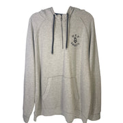 Gray Colosseum UCF Knights men's XXL quarter-zip hoodie with tags, casual athletic hoodie with team logo and front zip closure.