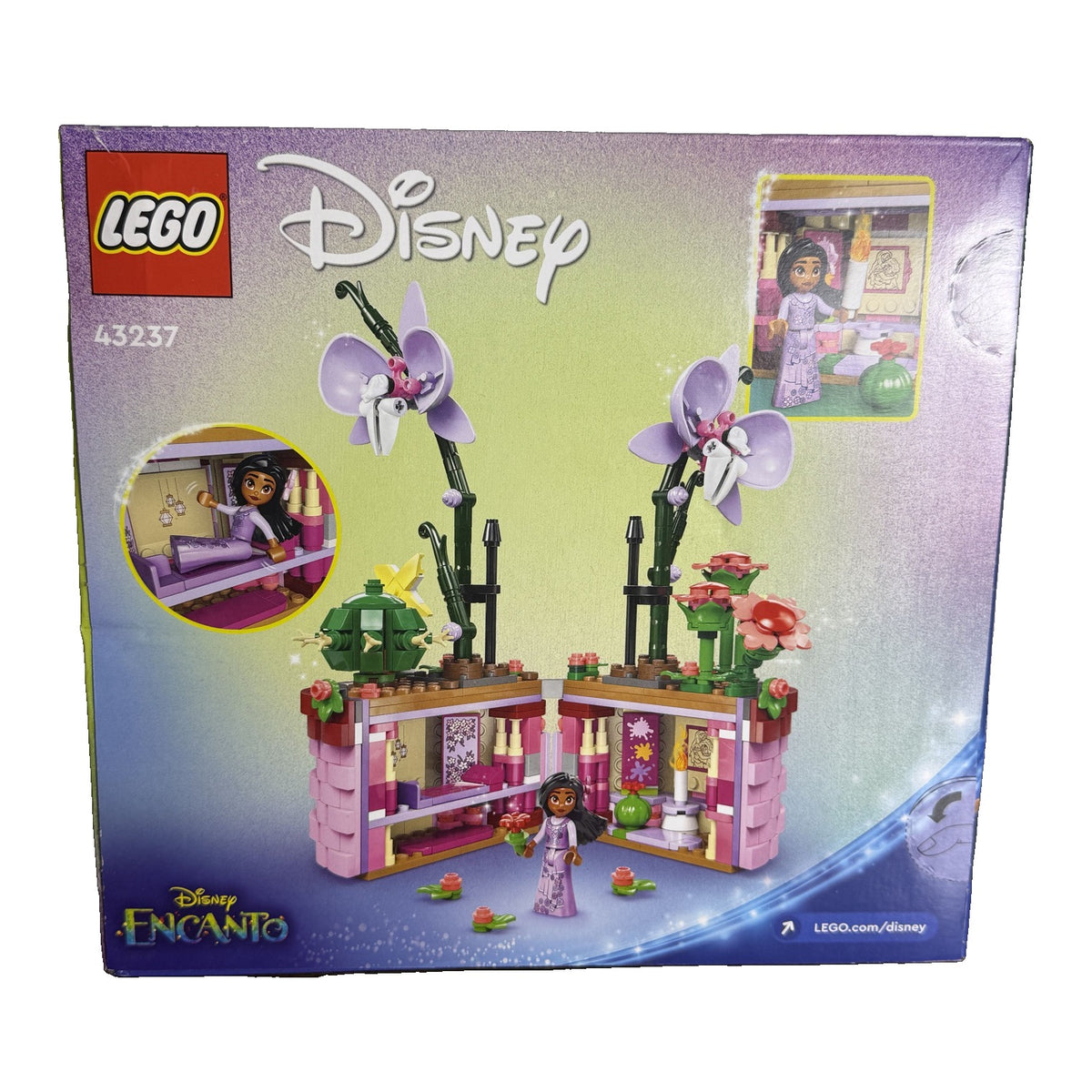 LEGO Disney Encanto Isabela's Flowerpot 43237 641 Pieces New in Box