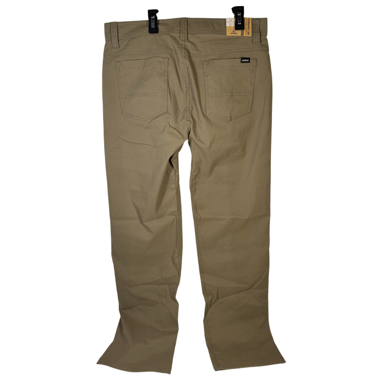 prAna Jamb Straight-Leg Pants Men’s 34x32 Brown NWT