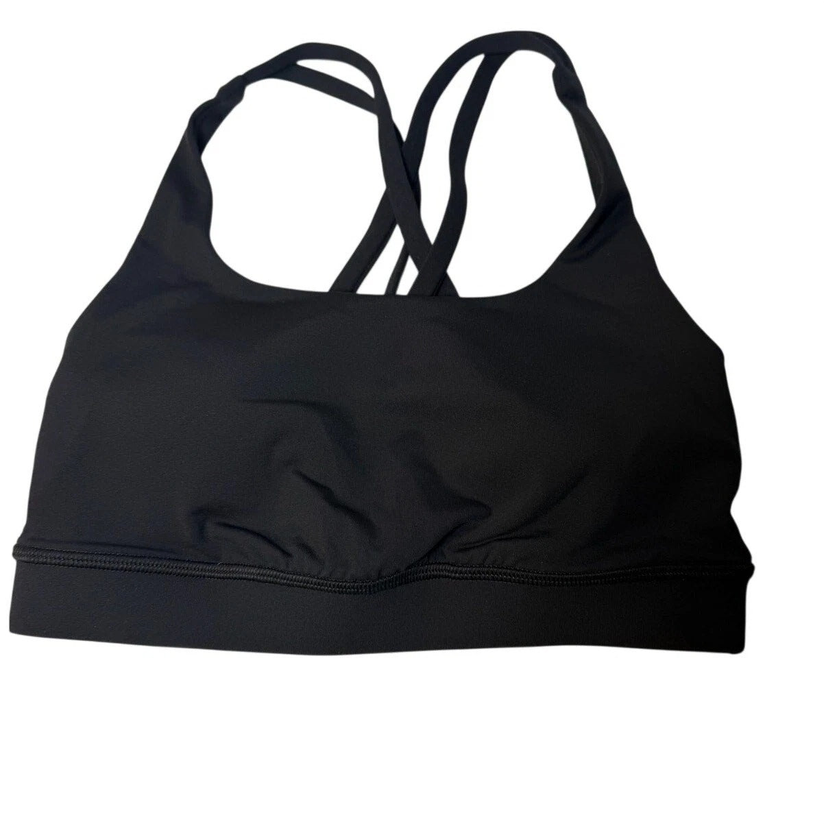 Lululemon Women’s Black Sports Bra – Size 2