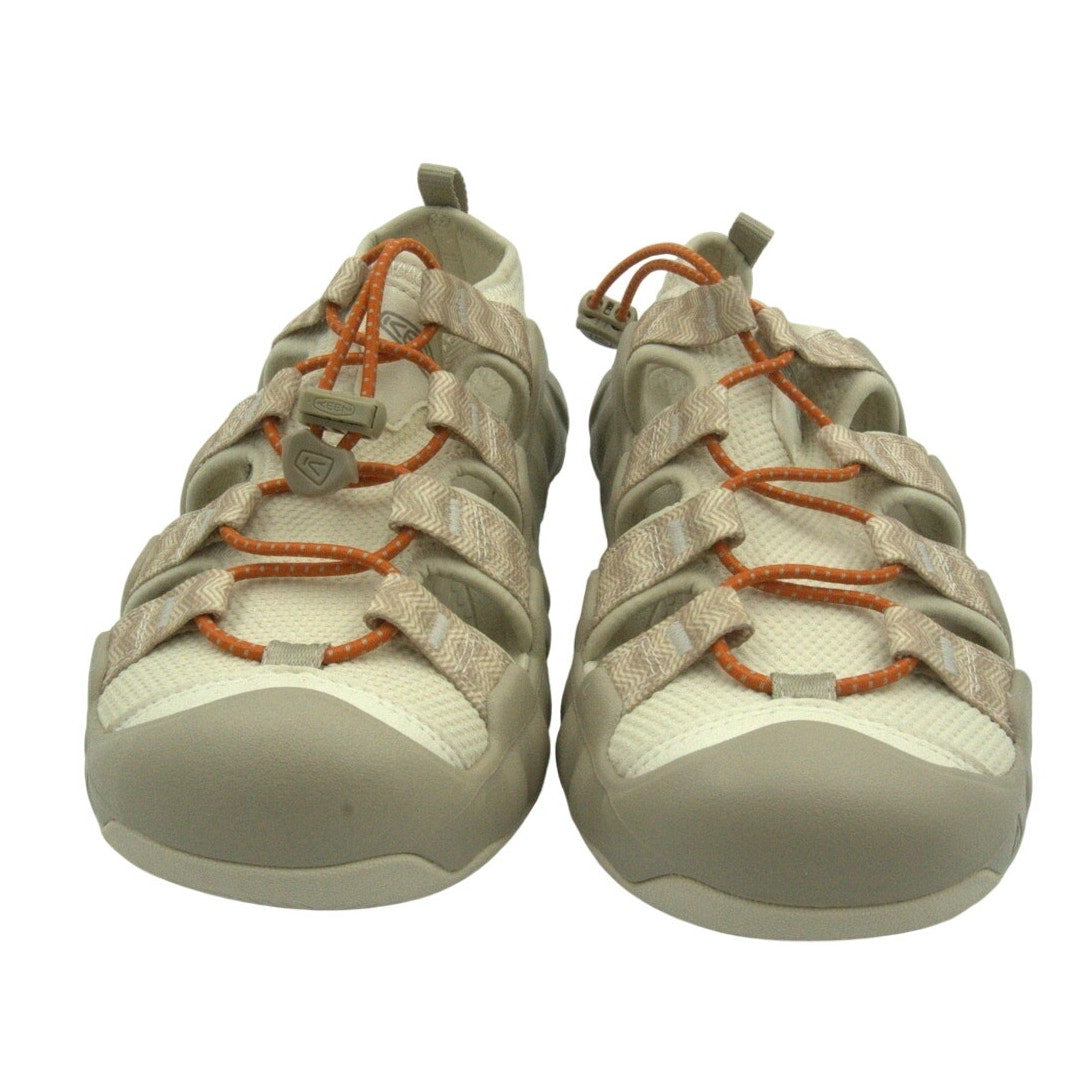Keen Whisper women's closed-toe hiking sandals in US 8.5, featuring durable straps and rugged sole for outdoor adventures.