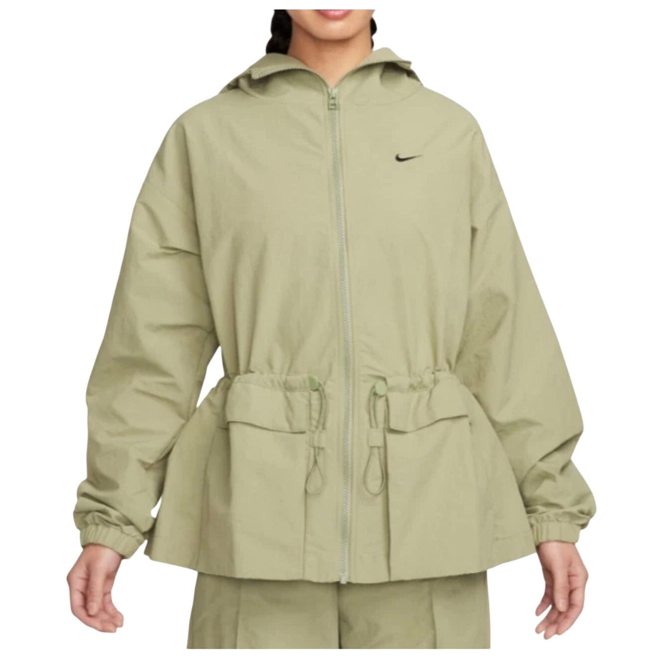 Nike Women’s Everything Oversized Hooded Windbreaker Jacket Size Medium