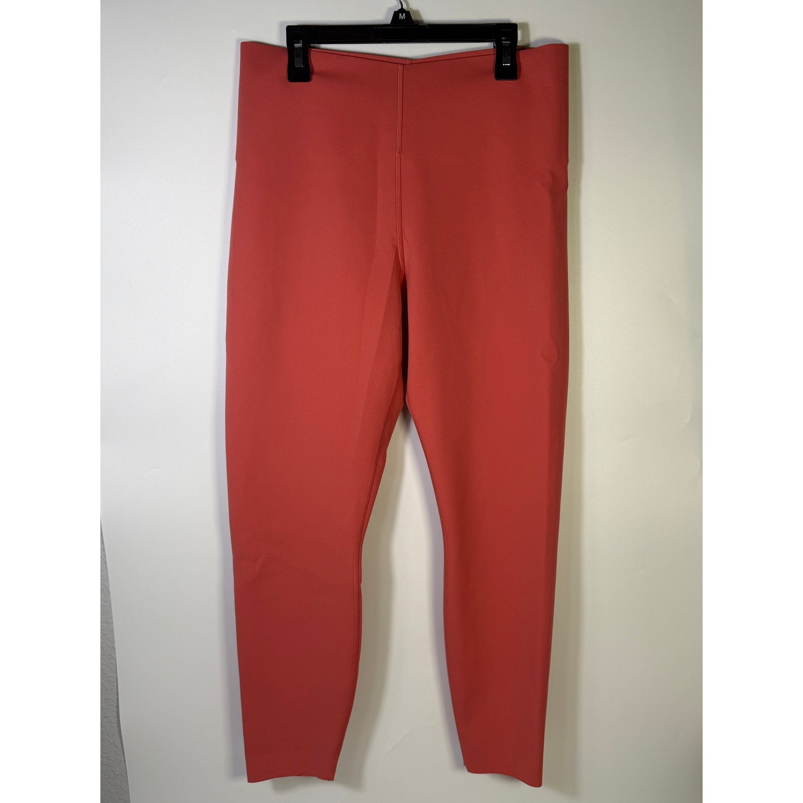 Lululemon Glow Up HR Tight 25-inch women's leggings in size 12, showing the fitted black athletic leggings with a high-rise waistband.
