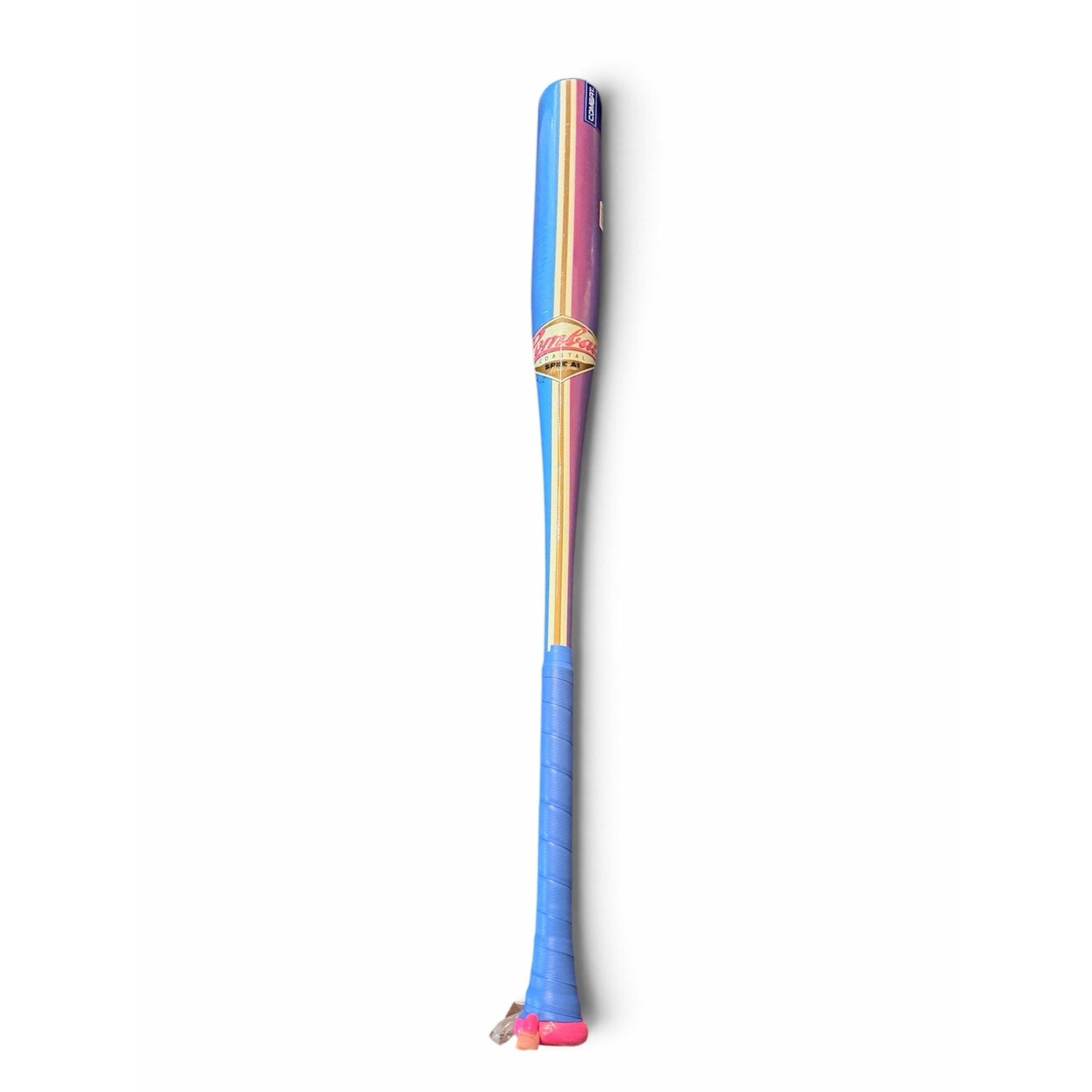 COMBAT Coastal Spec 1 BBCOR baseball bat, 33 inches, 30 oz, drop -3, blue color, aluminum construction, with grip.