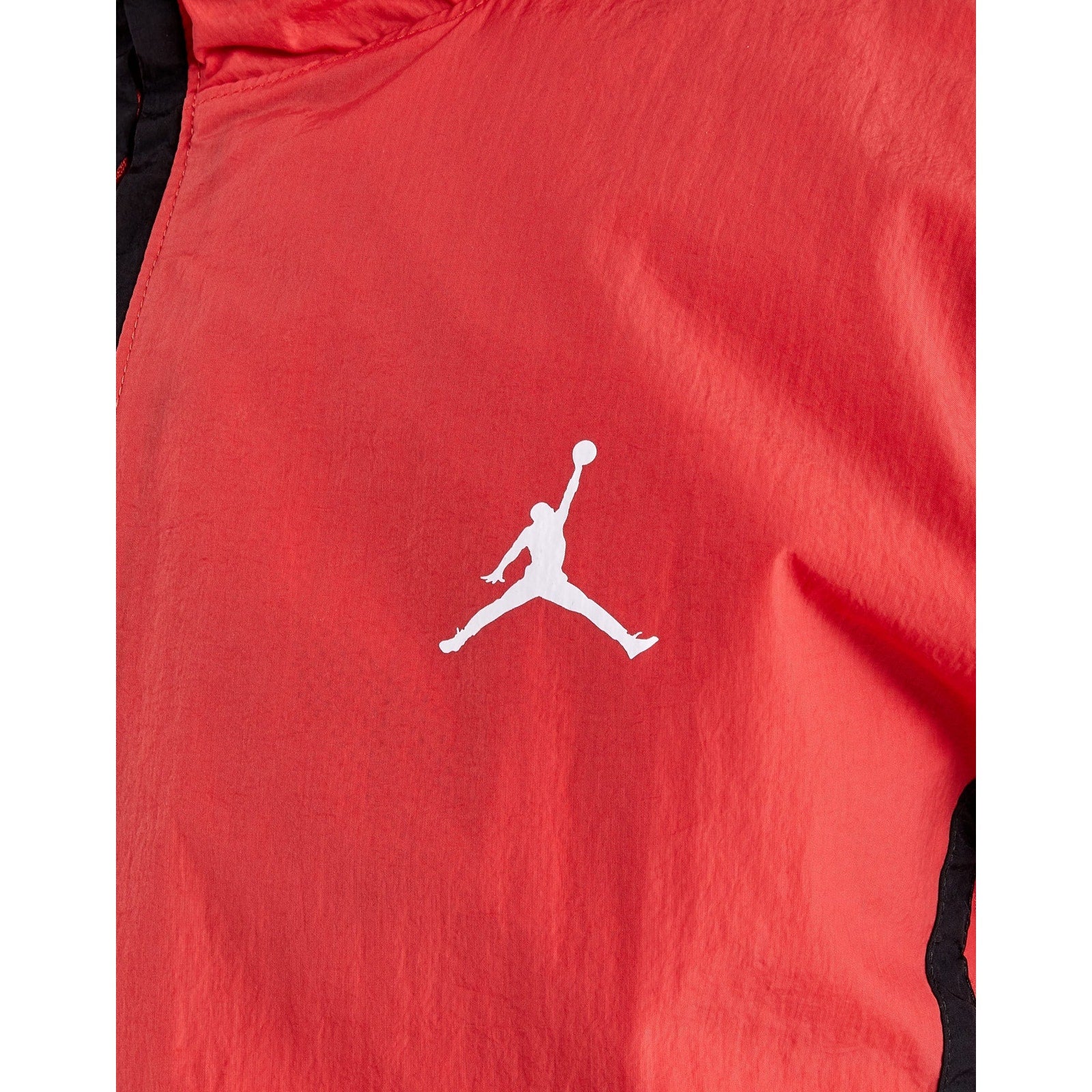 Nike Jordan Essentials Woven Jacket “Lobster” men's large windbreaker with a woven texture and vibrant lobster color.
